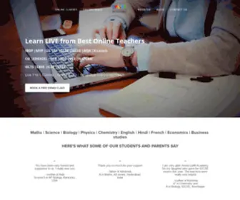 Upliftacademy.in(1 to 1 Online Tuition) Screenshot