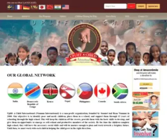Upliftachild.org(UPLIFT A CHILD) Screenshot