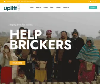 Upliftcom.org(Helping Hands) Screenshot