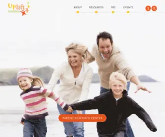 Upliftfamilies.org(Uplift Families) Screenshot