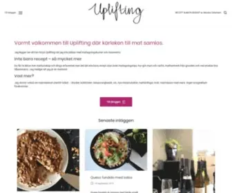 Uplifting.se(Recept och matkunskap) Screenshot