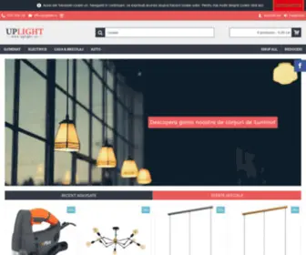 Uplight.ro(Magazin electrice si solutii de iluminat) Screenshot
