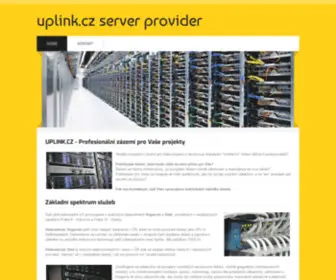 Uplink.cz(Server provider) Screenshot