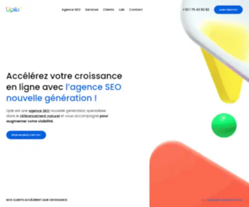 Uplix.fr(↗) Screenshot