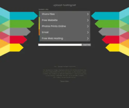 Upload-Hosting.net(Upload Hosting) Screenshot