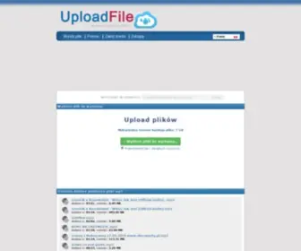 Uploadfile.pl(Wyślij plik) Screenshot