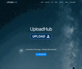 Uploadhub.co(Upload Files) Screenshot