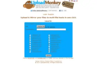 Uploadmonkey.com(Uploadmonkey) Screenshot