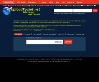 Uploadrocket.net(Easy way to share your fileslt) Screenshot