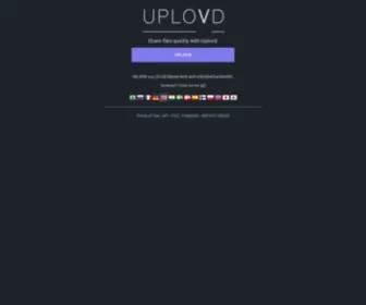 Upload.st(Envie e compartilhe arquivos com Uplovd) Screenshot