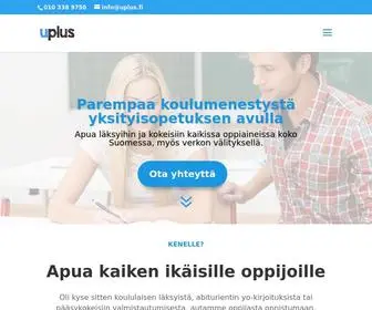 Uplus.fi(Yksityisopetuksen) Screenshot