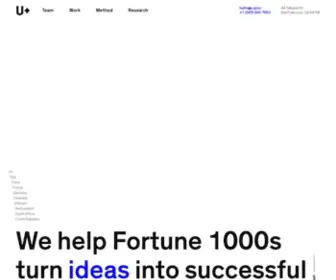 U.plus(Venture Building & Continuous Innovation) Screenshot