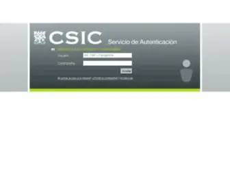 UPM-Csic.es(CSIC) Screenshot