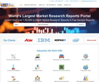 Upmarketresearch.com(Up Market Research) Screenshot