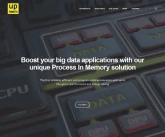 Upmem.com(UPMEM is releasing a true Processing) Screenshot