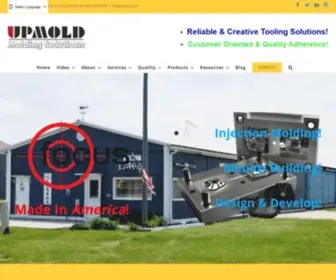 Upmold.com(Plastic injection molding china Upmold) Screenshot