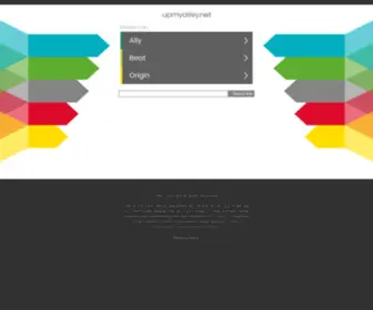 Upmyalley.net(Home) Screenshot