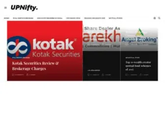 Upnifty.com(Just another WordPress site) Screenshot