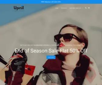 Upnil.com(Upnil Store) Screenshot