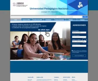 Upnmorelos.edu.mx(Inicio) Screenshot