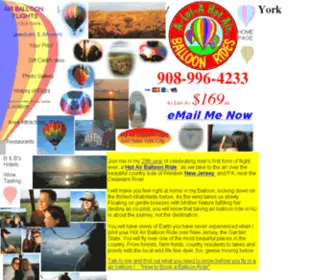 Upnoa.com(Balloon Rides in NJ) Screenshot