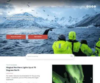 Upnorway.com(Up Norway) Screenshot