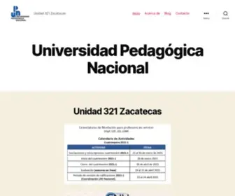 Upnzacatecas.edu.mx(Upnzacatecas) Screenshot