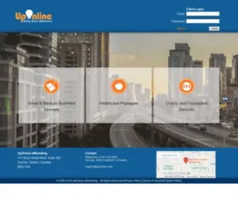 Uponline.com(UpOnline Digital Marketing) Screenshot