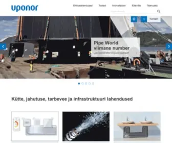 Uponor.ee(Kütte) Screenshot
