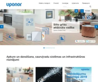 Uponor.lv(Cauruļvadi) Screenshot