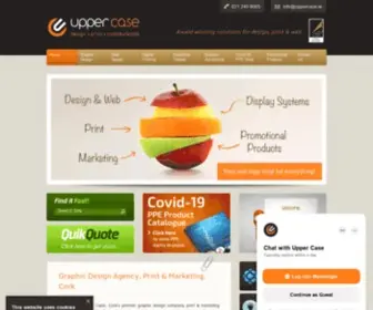 Uppercase.ie(Graphic Design Company Cork) Screenshot