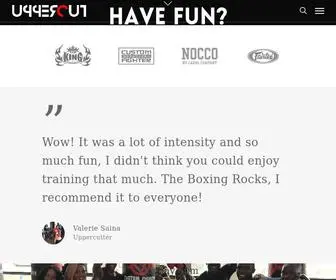 Uppercutbox.co.ke(Uppercut Fitness Boxing Nairobi) Screenshot