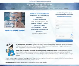 Upperdesignstudio.com(Web Design San Rafael) Screenshot