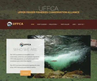 Upperfraser.ca(UFFCA Home) Screenshot