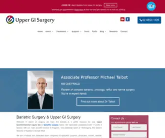 Uppergisurgery.com.au(Upper GI Surgery) Screenshot