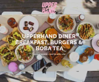 Upperhandburgers.com.au(Upperhand) Screenshot