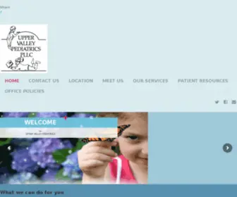 Uppervalleypediatrics.com Screenshot