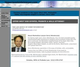 Upperwestsidelawyer.com(Upper West Side Lawyer) Screenshot