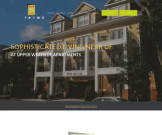 Upperwestsideuf.com(Apartments Near UF) Screenshot