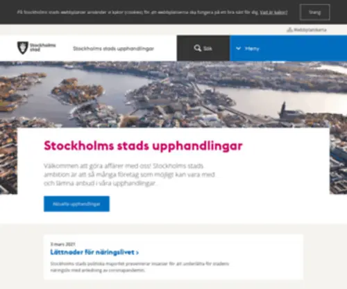 Upphandling.stockholm(Upphandling stockholm) Screenshot