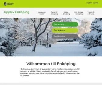 Upplevenkoping.se(Upplev Enköping) Screenshot