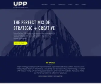 Uppmarketing.com(Websites for Entrepreneurs and Small Businesses) Screenshot