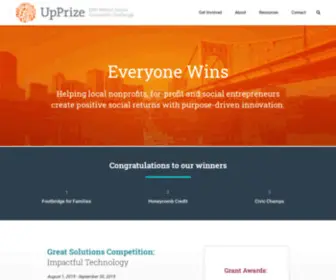 Upprize.org Screenshot