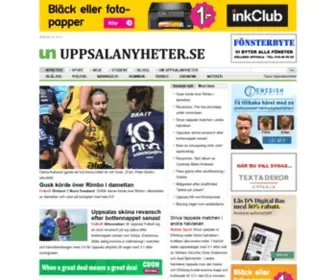 Uppsalanyheter.se(De senaste nyheterna på) Screenshot