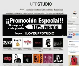 Uppstudio.com(Tienda Online de Camisetas y Sudaderas Frikis) Screenshot