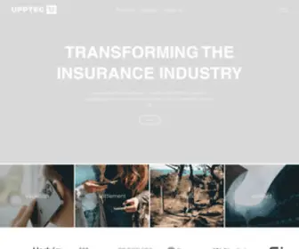 Upptec.com(Simplifying Contents Claims Automation & Contents Valuation) Screenshot