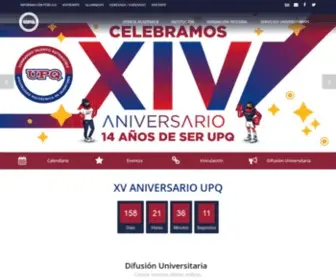 UPQ.edu.mx(Ciencia, tecnolog) Screenshot