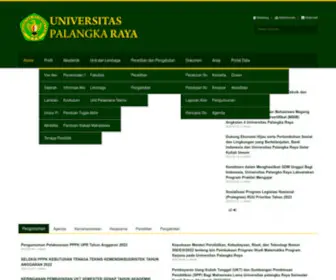 UPR.ac.id(Universitas Palangka Raya (UPR)) Screenshot