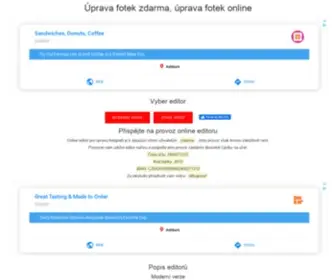 Upravafotek.cz(Úprava) Screenshot