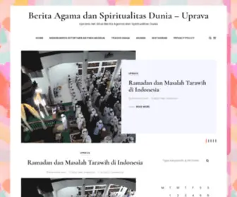 Uprava.net(Berita Agama dan Spiritualitas Dunia) Screenshot